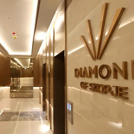 Diamond Towers Apartment Skopje Exterior photo